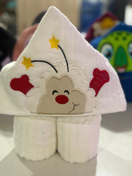 Rainbow Sprite Hooded Towel
