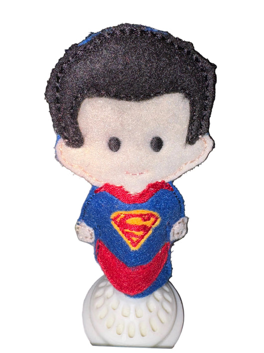 Super hero finger puppet