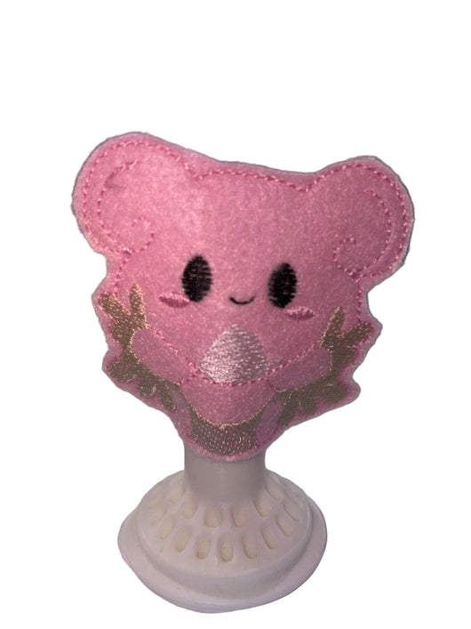 Pink critter finger puppet