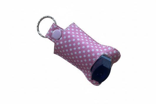 Pink dots inhaler case