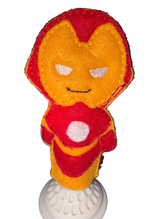 Iron hero finger puppet