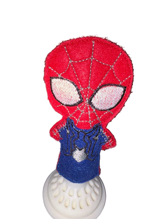 Spider finger puppet