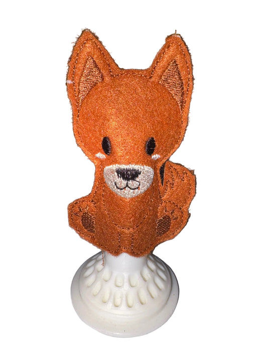 Dingo finger puppet
