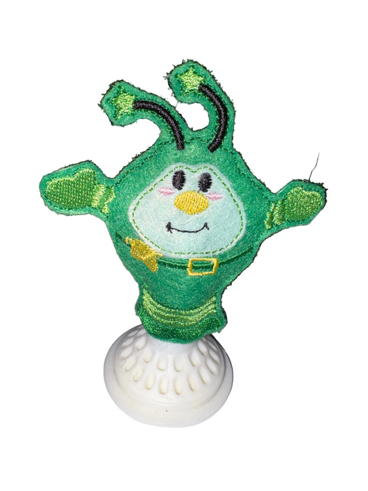Green pal finger puppet