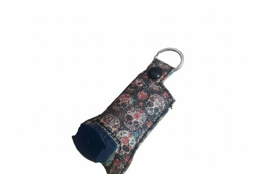 Glitter skull Inhaler case
