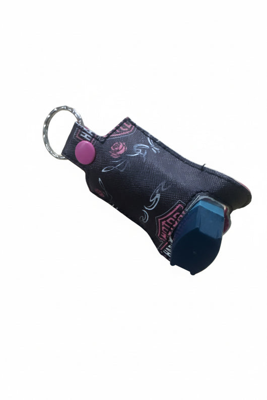 Pink motorbike inhaler case