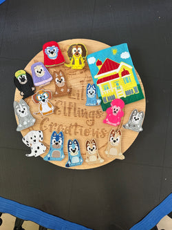 Dog Finger Puppet Set