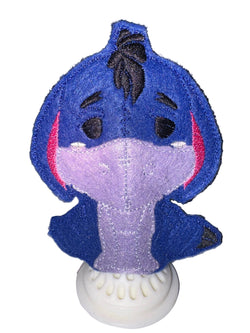 Sad donkey finger puppet