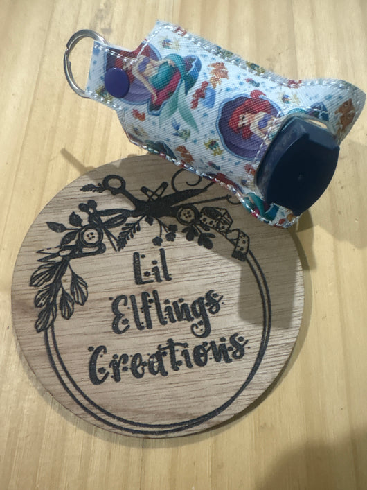 Mermaid shell inhaler case