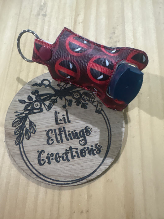 Red dude inhaler case