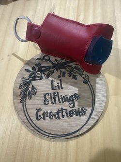 Red inhaler case