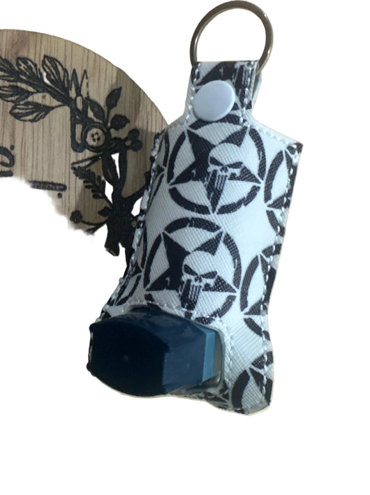 Black skull star Inhaler case