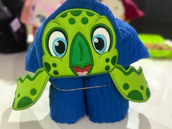 Turtle Hooded Towel