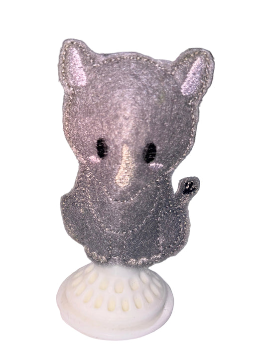 Rhino Finger Puppet
