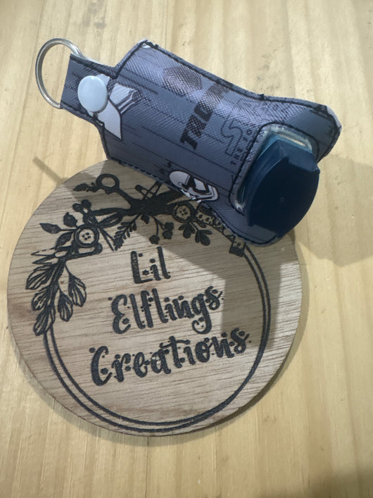 Grey galaxy inhaler case