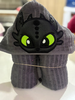 Dragon Hooded Towel
