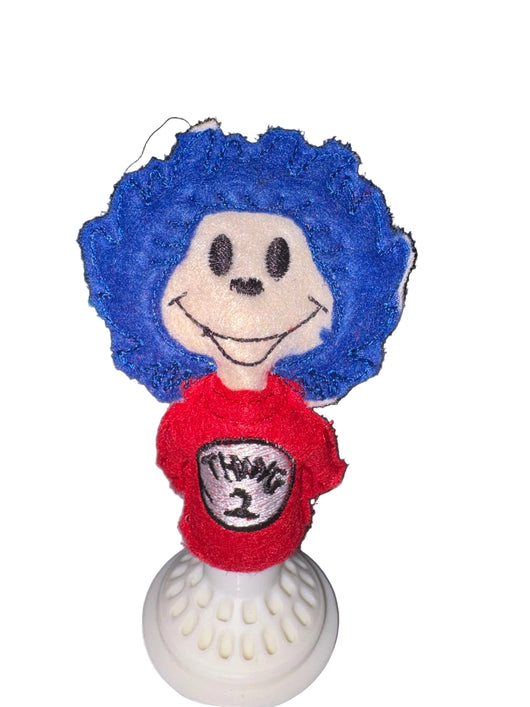 Number 2 finger puppet