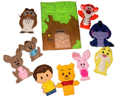 Forest friends puppet set