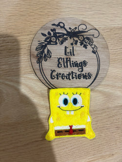 Sponge finger puppet