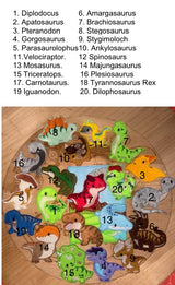 Dinosaur puppets set