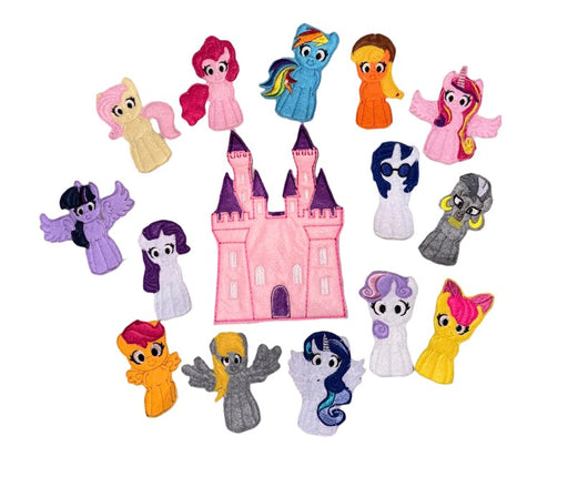 Pony finger puppet