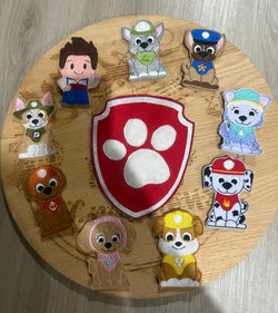 Pup Puppet Set