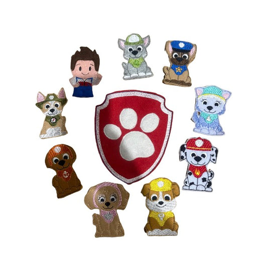 Pup Puppet Set