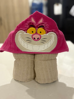 Crazy Cat Hooded Towel