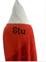 Buns Hunter hooded towel personalise