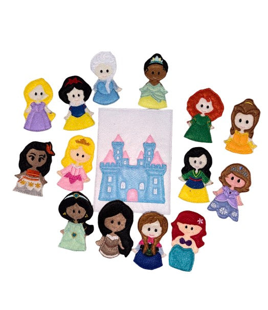 Princess puppet set