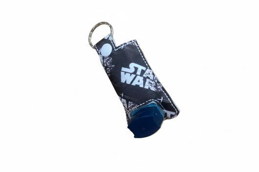 Galaxy Inhaler case writing white