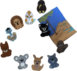 Aussie Animal Puppet Set