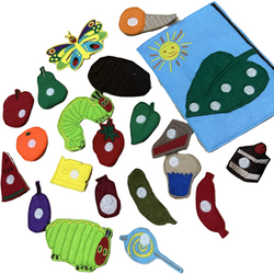 Caterpillar Puppet Set