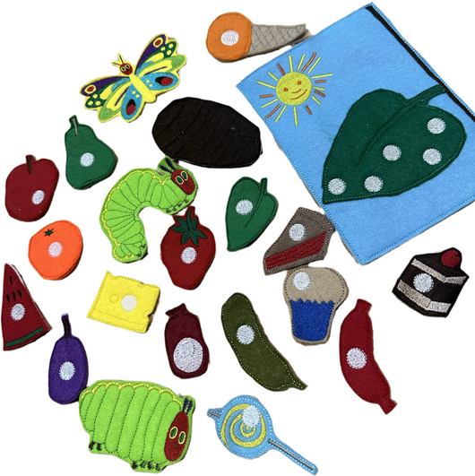 Caterpillar Puppet Set