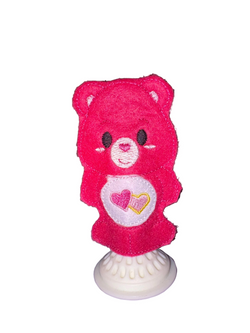 Love bear finger puppet